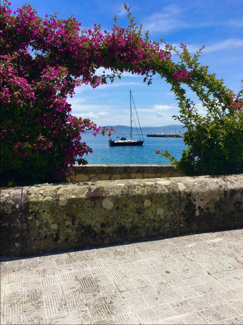 Apartamento Con Vistas Al Mar En Primera Linea. Muros Esterno foto